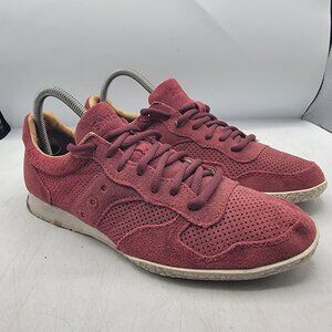 Saucony Jazz Womens 8.5 Red Sneaker Shoes Casual Walking Comfort S60290-1